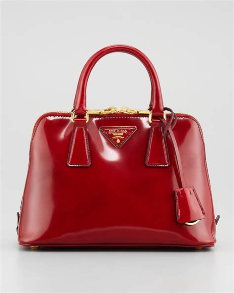 prada handbag red|Prada red handbag price.